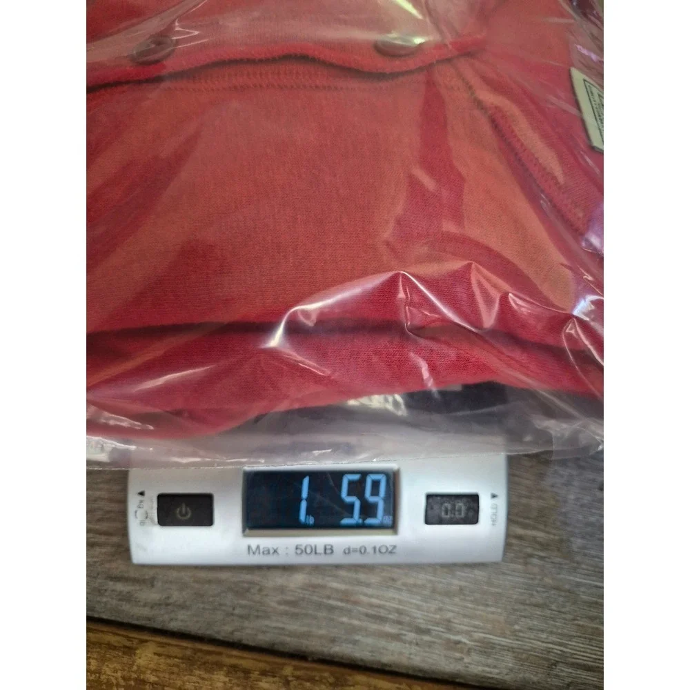 LL Bean Mens Union Suit Red Thermal Long John One Piece Pajama Base Layer Unisex